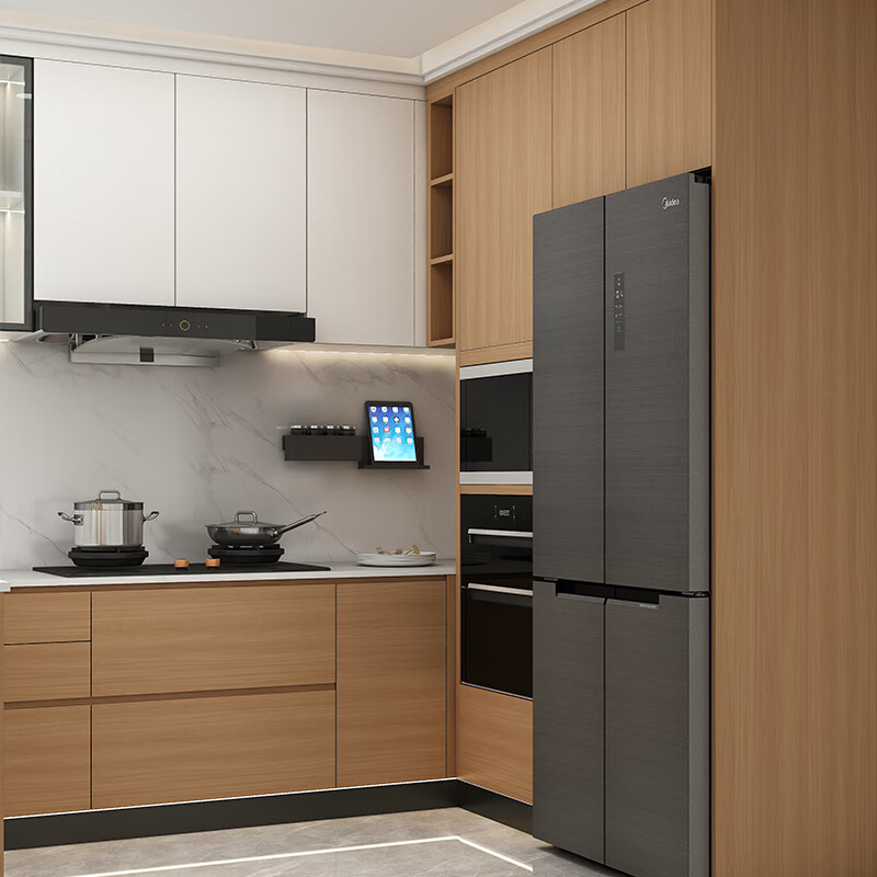 Oluoxun customized Shenzhen integrated kitchen cabinets customized Hong Kong small apartment customized cabinets marble stove whole house furniture white