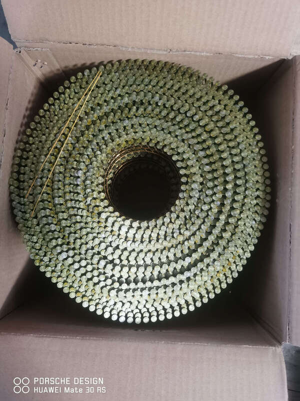 Renjuyi threaded coil nails polished rod coiled nails 25-130 full model 21-25 polished rod (14000 pieces)