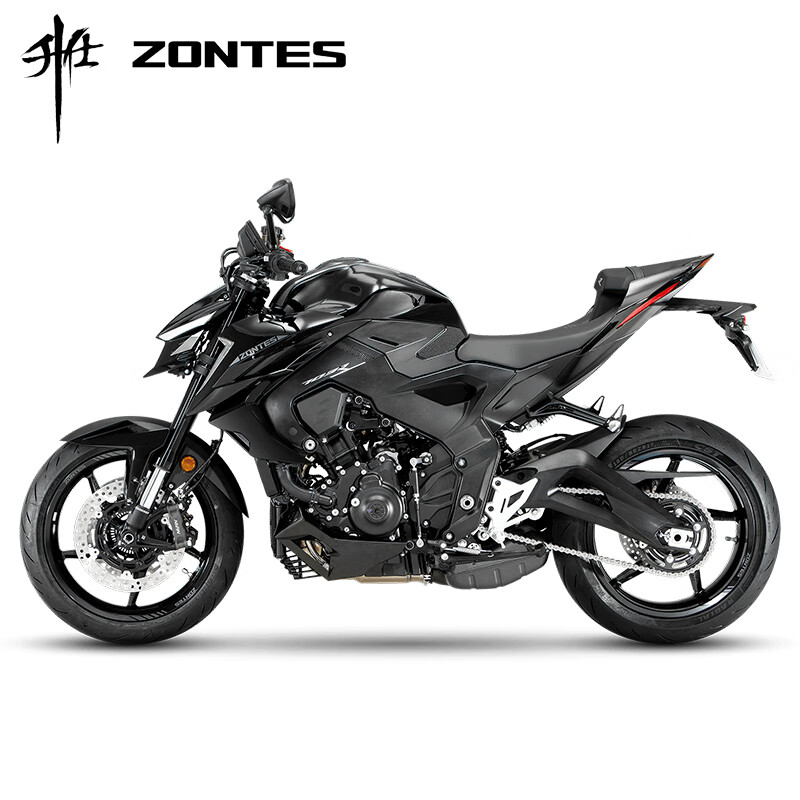 ZONTES2025 new 703R 699CC three-cylinder water-cooled motorcycle (shipped within 45 days after payment) black gray