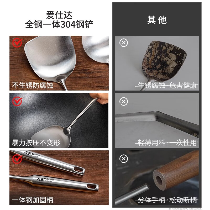 Aistar 304 stainless steel colander, fishing spoon, mesh, hot pot, large colander, mesh screen, extended anti-scalding handle, mesh mesh for noodles