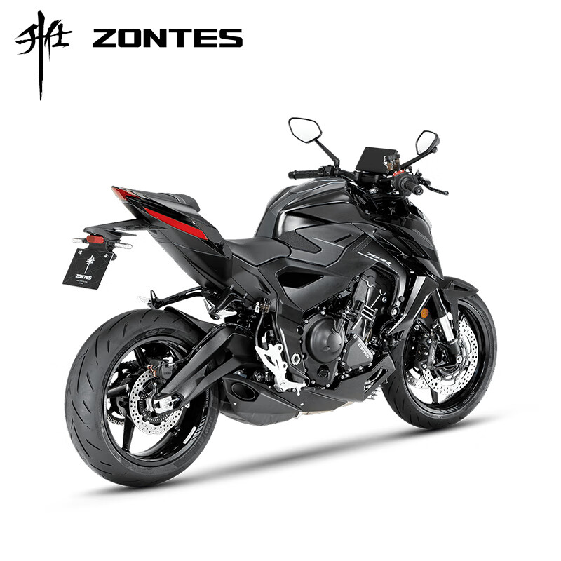ZONTES2025 new 703R 699CC three-cylinder water-cooled motorcycle (shipped within 45 days after payment) black gray
