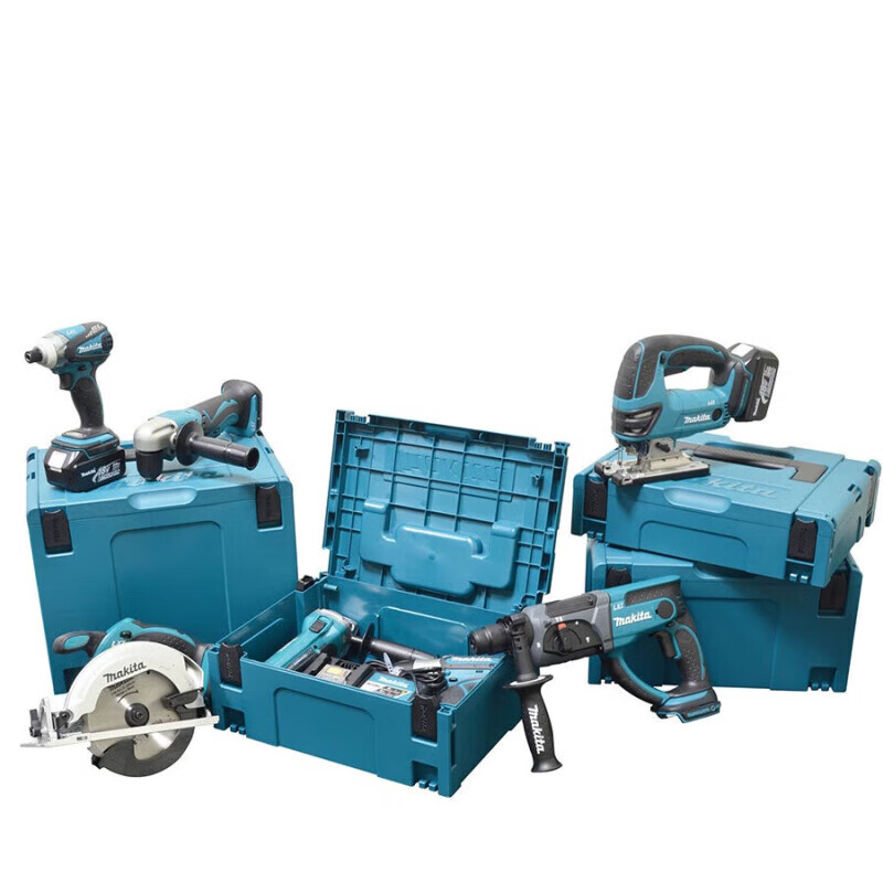 Makita tool box stackable combined multi-layer electric drill multi-function portable trolley equipment storage box No. 4 tool box 395*295*315MM