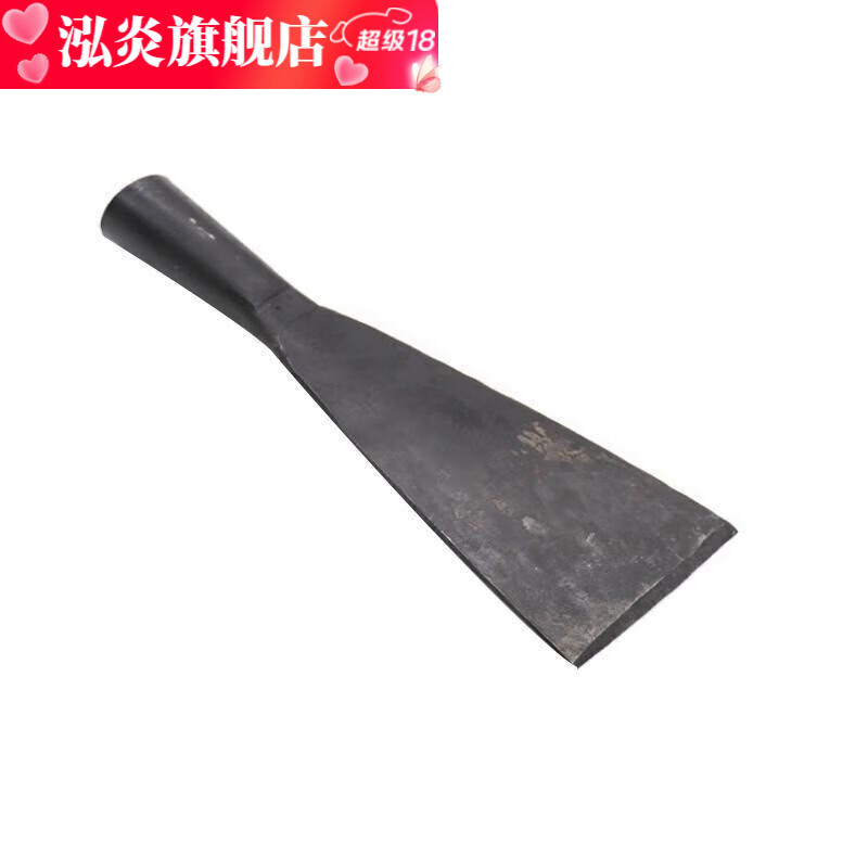Special chisel for woodworking, flat chisel, woodworking chisel, hand-forged old-fashioned steel chisel, 4-point, 3-point flat chisel, 8-point chisel (blade width 27 mm) + free wooden handle