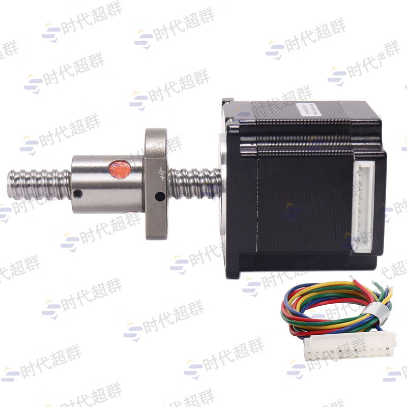 Yue Changsheng 57 linear stepper motor ball screw motor 1204 lead 4mm1.3Nm1.8Nm2.6Nm screw 1605 1.3Nm body length 56mm stroke 500mm 1204 screw
