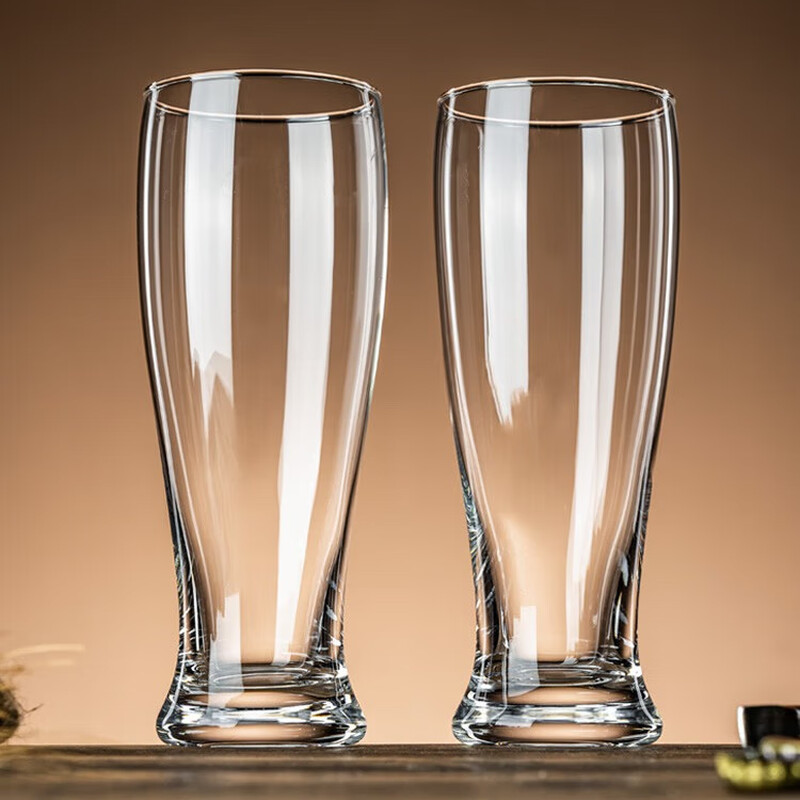 OUFANMEI high-end home craft beer mug set Internet celebrity large-capacity drinking special cup light luxury high-end commercial customized barley cup 6 pieces-350ml