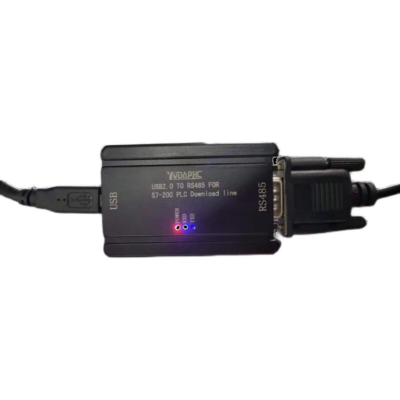 Siemens S7-200 SMART PLC programming cable communication cable download cable USB-PPI 3DB30 PPI model S7200 SMART universal no driver required 2m