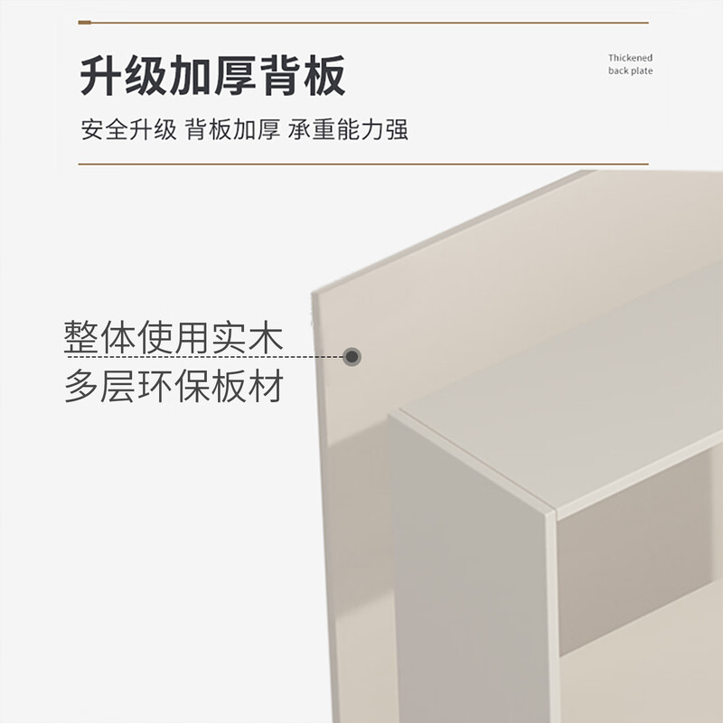 Yijuge solid wood mid-century style sideboard can be embedded into the dining table and is integrated into the wall. Living room home storage cabinet dining side table storage cabinet A) Length 138 Height 95/Cream White + Indy Walnut