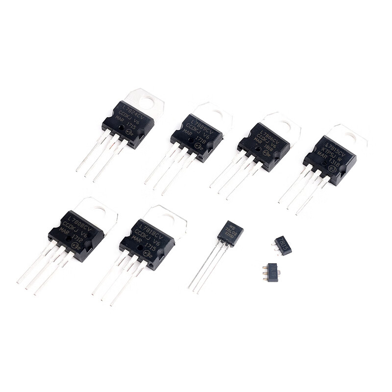Three-terminal voltage regulator tube LM7805/7806/7808/7809/7812/7815/7818/7824CV direct plug 7805 direct plug TO-92 (20 pieces) No specifications