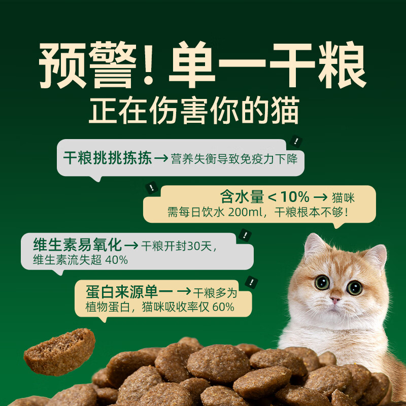 Weidangjia Cat Staple Food Wet Food Meal Pack Fresh Packet Cat Strips Adult Kitten Squab Pigeon Fresh Kitchen 60g*60 Packet Cat Rice Cat Food