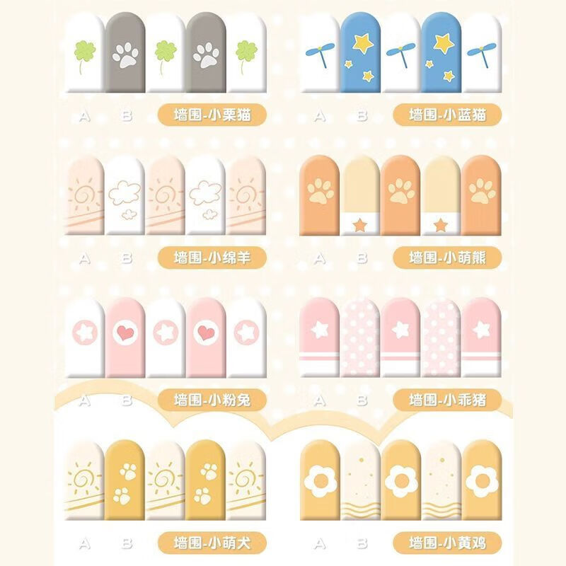 Xiyuante tatami soft bag wall children's room bedside back cushion soft bag girls and boys cartoon anti-collision wall stickers wainscot Little cute bear bedside width 1.2 meters * height 0.6 meters