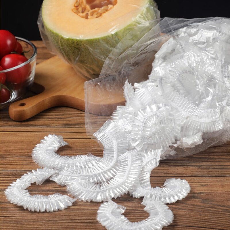 Little Yellow Duck cling film cover, food grade disposable cling film bag, thickened refrigerator special cling film cover, 100 pieces, Little Yellow Duck food grade cling film cover, 100 pieces