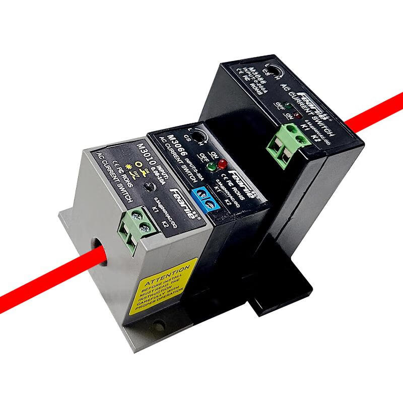 AC sensing switch current transformer passive sensing dry contact output relay matching M3086 normally closed 24V