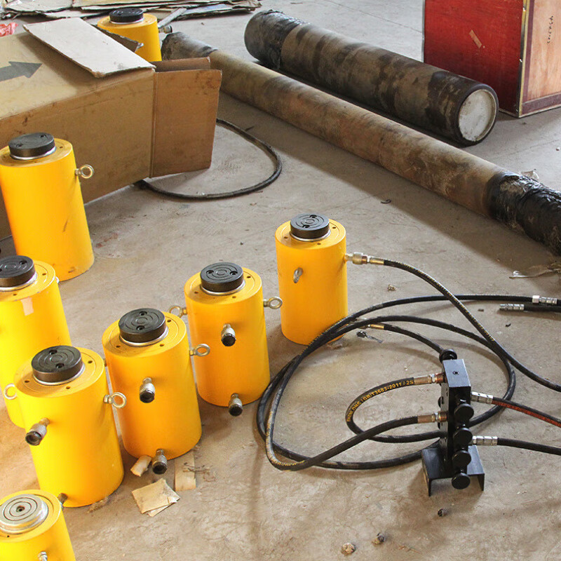 Ni Zhier manufacturer supplies electro-hydraulic hollow jacks, single-acting through-core jacks, synchronous jacks, and can be customized.