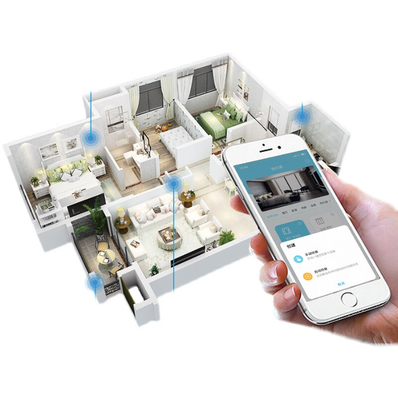 Ni Zhier whole-house smart home system package includes product solution, measurement, installation and debugging one-stop service entrance package
