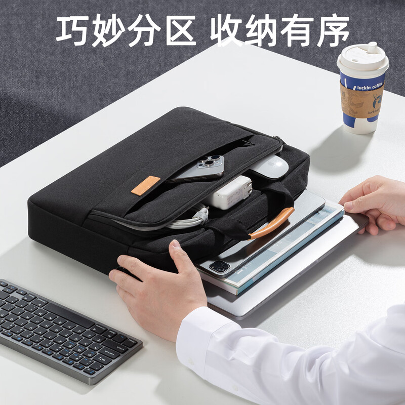 WOMT gaming laptop bag 15.6/16-inch large capacity portable shoulder bag suitable for Lenovo HP ASUS notebooks