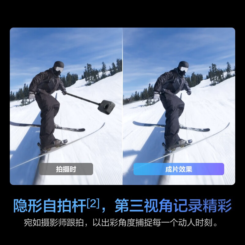 DJI Osmo 360 Shooting Kit 8K HD panoramic action camera built-in storage anti-shake waterproof motorcycle riding portable handheld Vlog camera