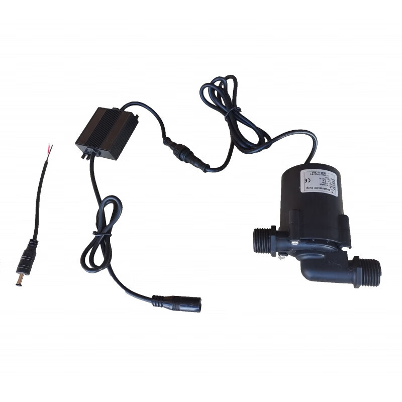 Yu Mengzhe 24V small high temperature resistant water cooling circulation landscape fountain pressurized DC brushless submersible pump adjustable speed DC45C-2480S pump