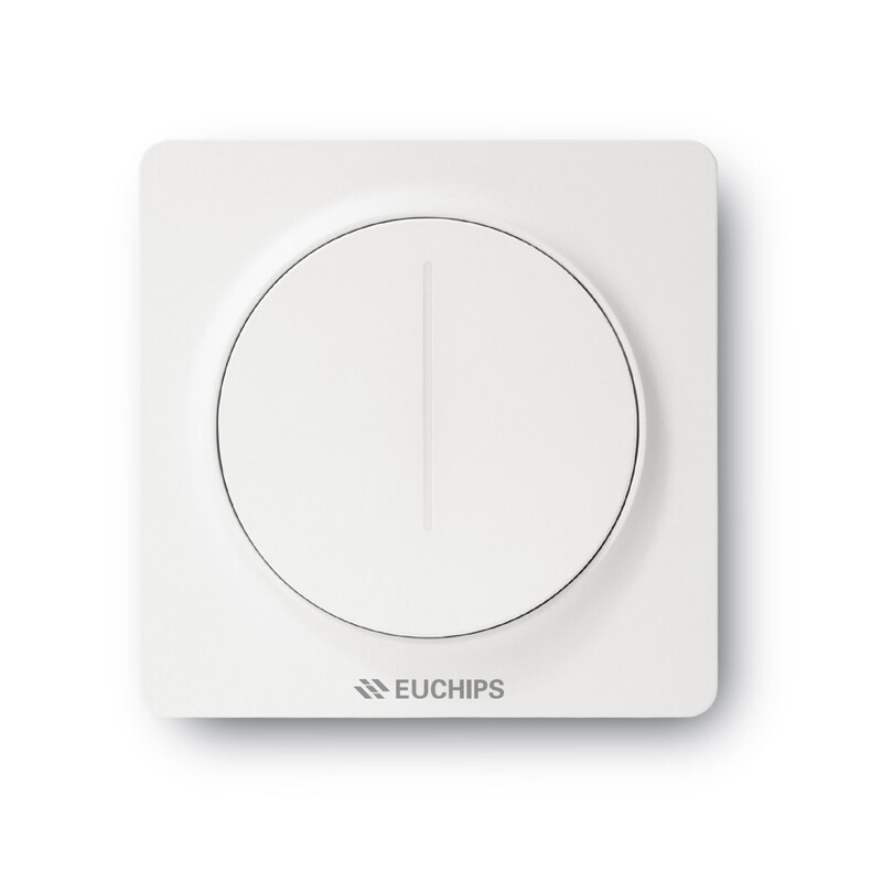 EUCHIPS thyristor dimmer switch 0/1-10V knob dimmer type 86 adjustment control panel thyristor knob dimmer model 108W rear cut