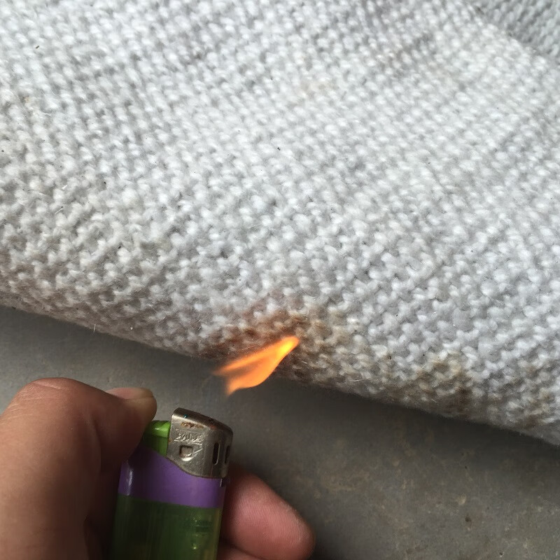 Fire blanket ceramic fiber fire blanket 2mm 3mm 5mm high temperature resistant ceramic fiber fire blanket welding blanket 3mm_1 1 meter