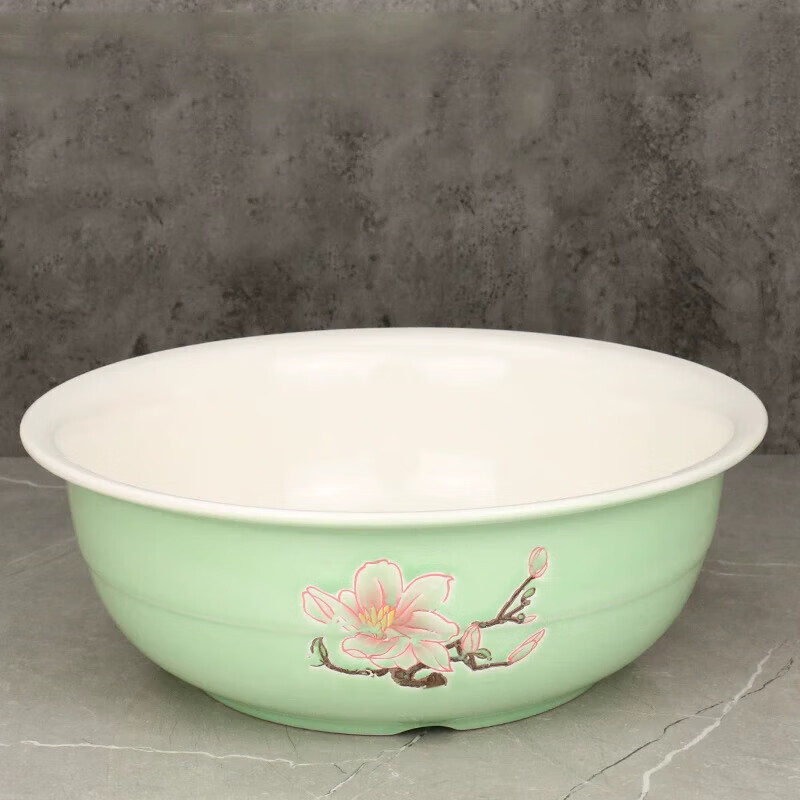 1 ceramic 30 cm and basin household ceramic tableware ceramic pickled fish boiled meat basin ceramic and basin 1 yearly fish 30 cm ceramic and basin