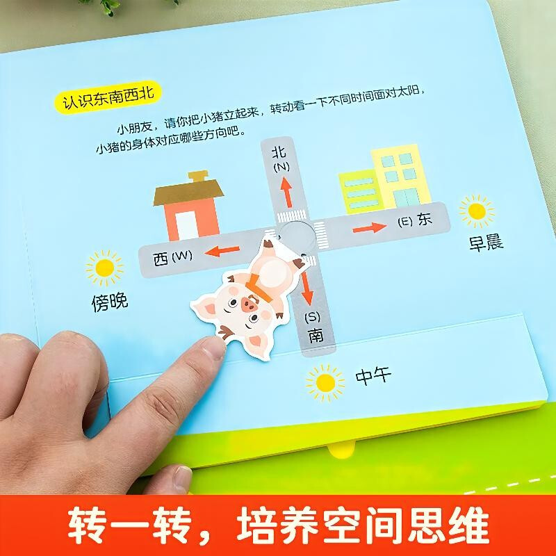 Mathematics enlightenment book for young children to connect. Eight major themes to enlighten mathematical thinking. Simplify mathematical knowledge to facilitate the connection between young children. Special training on making up ten methods, flattening ten methods and borrowing ten methods. Cognition of time, location and direction.