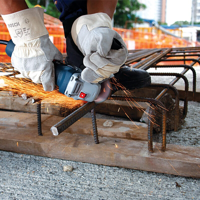 Bosch (BOSCH) 1200W angle grinder hand grinding wheel angle grinder GWS12-125S cutting machine adjustable speed 125/150 mm GWS12-150S angle grinder 1200W diameter 150mm