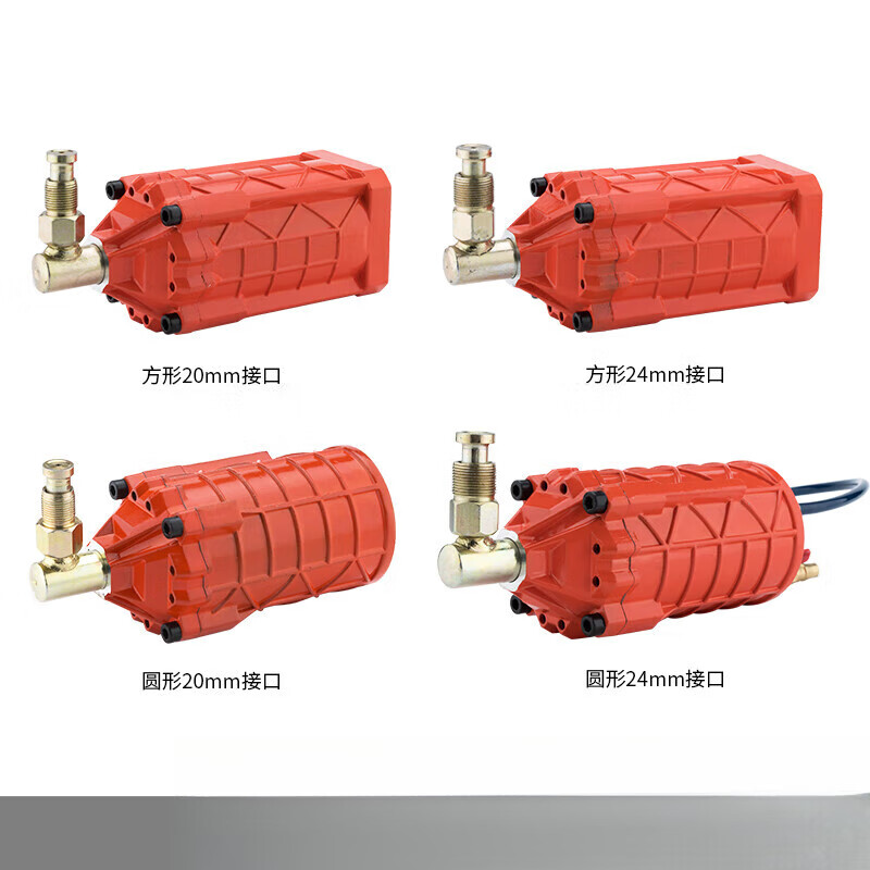 Hugong exports industrial-grade pneumatic jack booster booster pump hydraulic vertical modified paving aid tool 100T sealing ring square booster 20MM2-20 tons