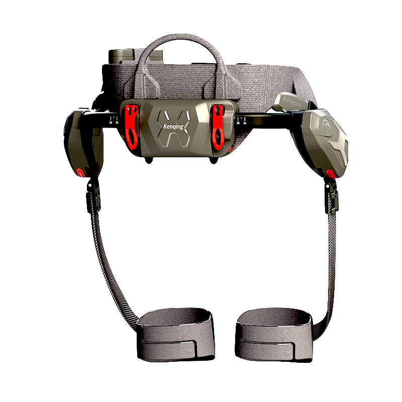 Live broadcast Kenqi walking assistance exoskeleton walking assist robot leg training knee joint booster for the elderly black and gray S size 150-165cm (ready in stock)