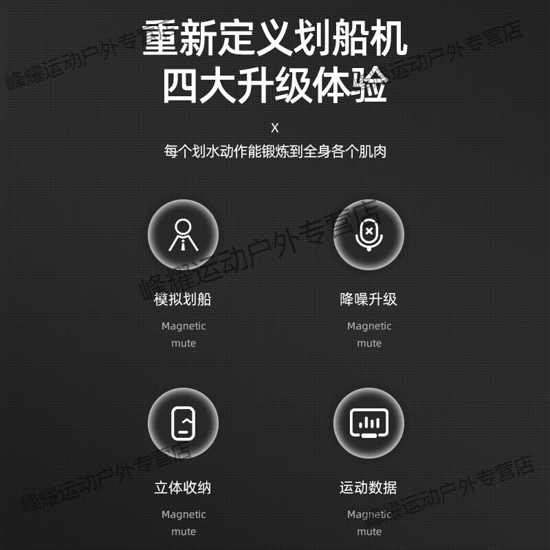 MPPMCK rowing machine household foldable hydraulic water resistance rowing machine small fitness equipment sports exercise