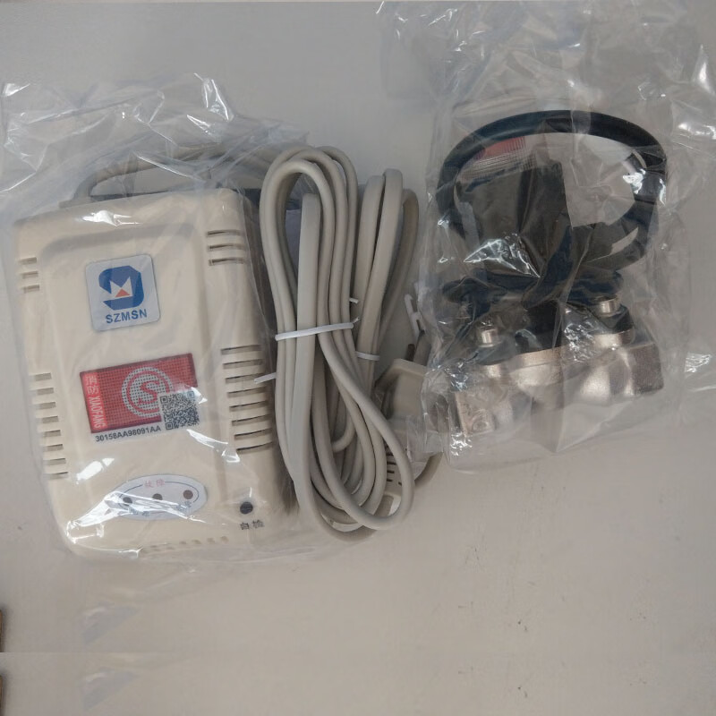 Yunqi Gemei Stone Gas Leak Alarm Gas Detector FS0801E Fire Certification FS0801EN/V Control Valve Ordinary Connector