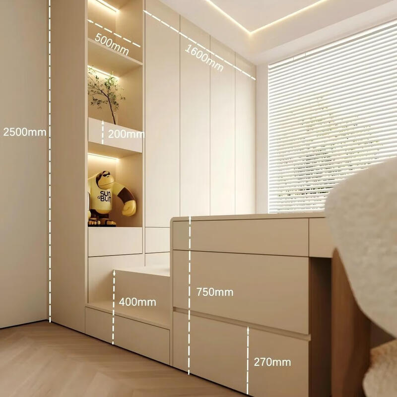 PIANO tatami customized overall tatami bed cabinet integrated bed children's bed desk integrated furniture wardrobe bedroom customization prepayment (for pricing details, please contact customer service)