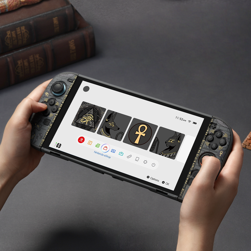 I really want Nintendo switch2 protective case NS2 generation mysterious country split protective case anti-fall hard shell handle shell can be plugged directly into the base switch2 generation protective case