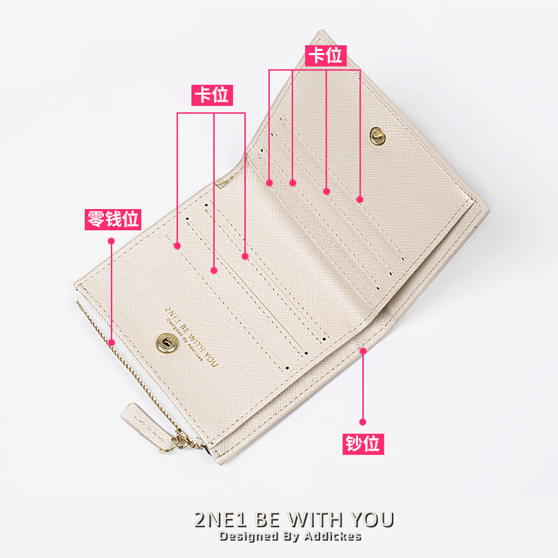 Witch's Journey Two-Dimensional Animation Peripheral Wallet Short Irena Cute Japanese Ins Coin Purse Female Student Black Witch's Question Mark