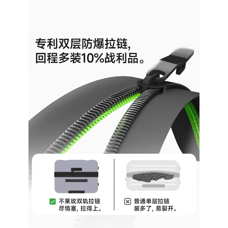 Bulaimei Jingdong Outlet Luggage Jingdong Cooperation Trolley Suitcase Can Be Checked In Password Leather Box Fashion Gray 20 inches