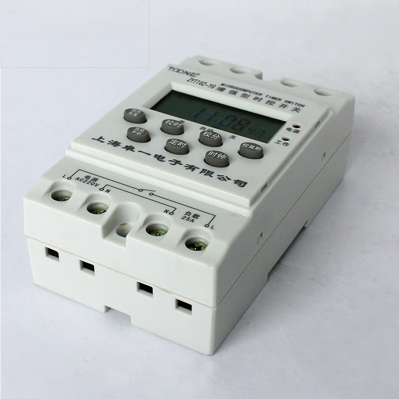 Zhuoyi ZYT16Z-YG smart street light controller rain control light control time control switch automatic timer 220V 600W time control single controller ZYT16ZYG