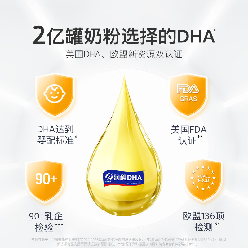 Baodecongcong Cheese DHA Seaweed Oil 252mgDHA Children and Students Over Three Years Old Gel Candy 1.5g*32 capsules Orange Flavor + Coke Flavor (one box each)