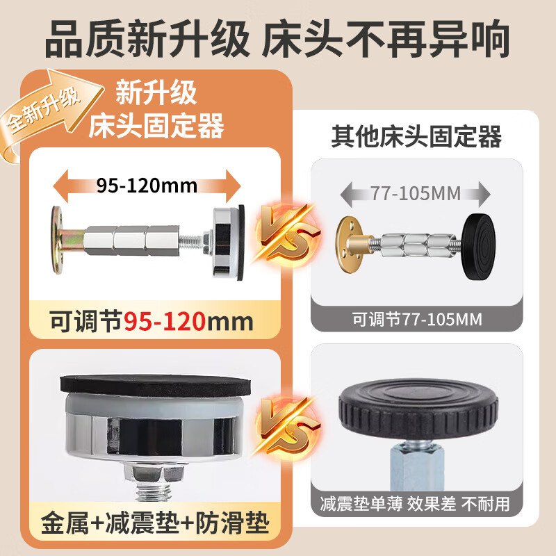 Nest's best bedside anti-sound holder anti-sway anti-bed back stabilizer top bedside support rod