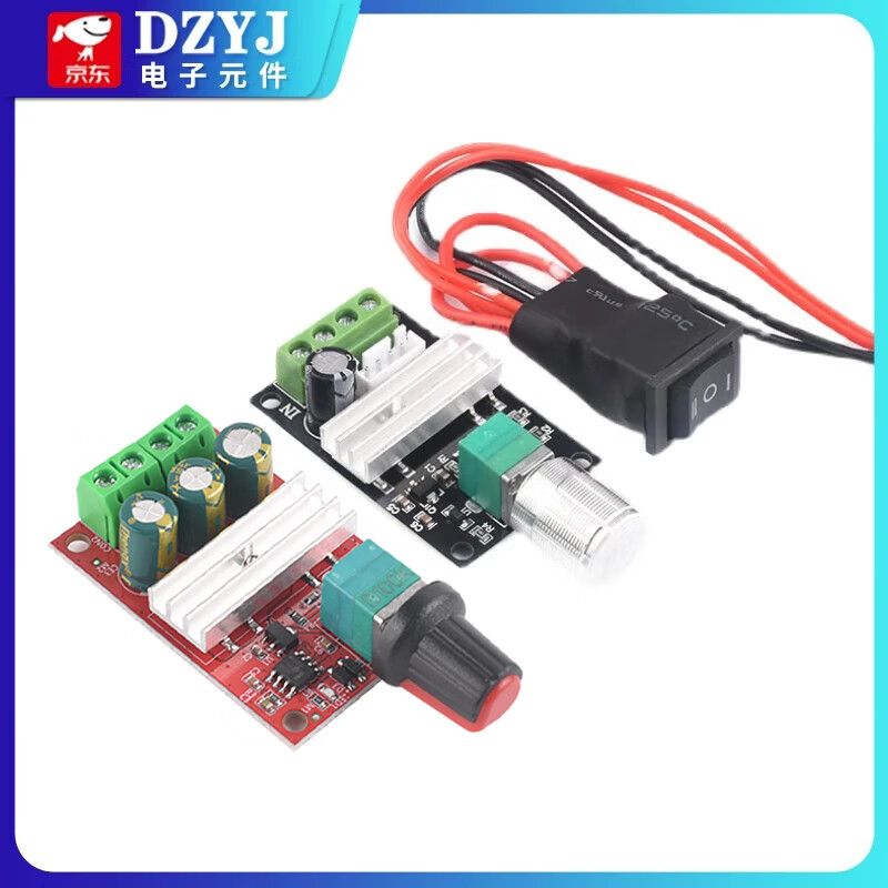 PWM DC motor speed regulator 5V-16V12V speed control switch 10A LED dimming speed control module 3-35V 5V35V3A with forward and reverse switch. Please consult customer service for quotation for large quantities.