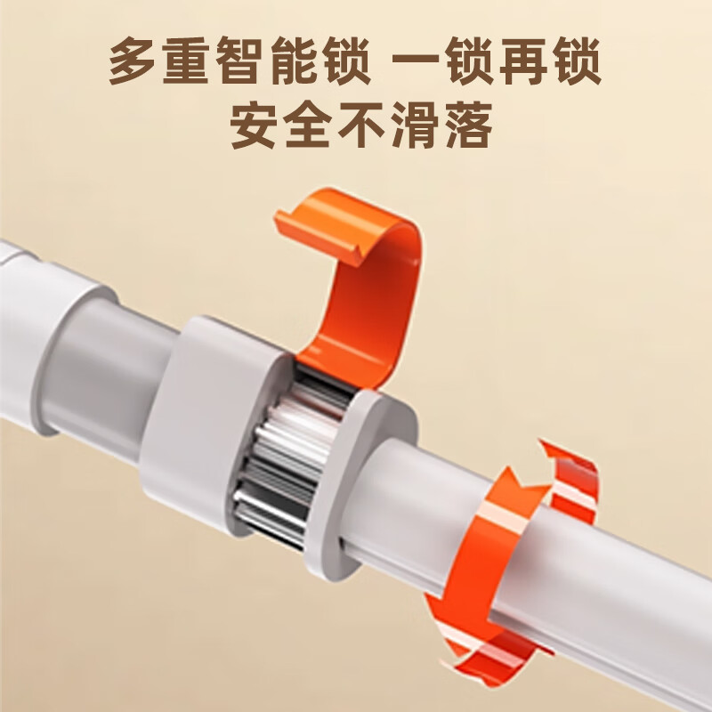 YICHIJIAN horizontal bar home indoor pull-up device home door horizontal bar punch-free floor-standing adult stretching fitness equipment installation distance 78-100CM floor-standing double support