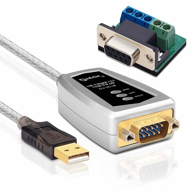 Dite DT-5019 industrial usb to 485/422 serial port converter data adapter cable RS485 communication with terminal indicator light 3M-DT-5319