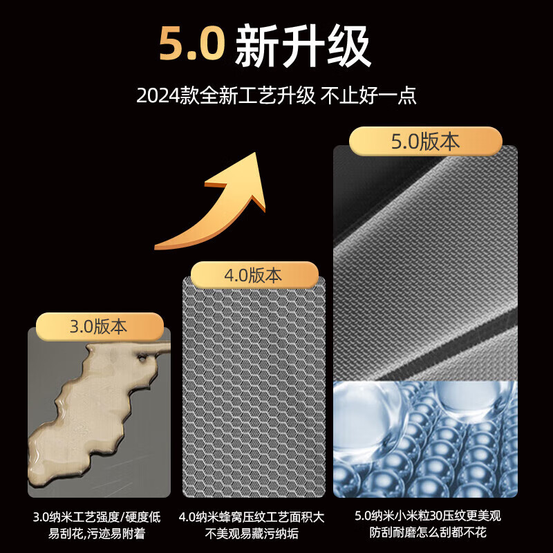 Jiumuwang kitchen sink large single-slot dishwashing basin integrated basin 304 stainless steel nano multi-functional dishwashing sink 75X45 gun gray pull-out faucet