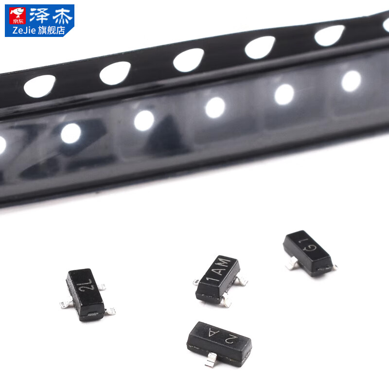 MMBT3904 5551 39062N5401 transistor 1AM2AG12L patch SOT23NPN/PNP MMBT5551 silk screen G1 (50 pieces) No specifications