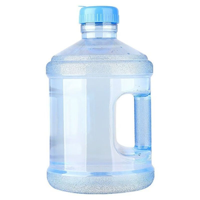 Enshousu large-capacity portable high-temperature water cup bottle outdoor water storage household dormitory coffee table bucket light blue 3L-outdoor ton bucket 6 pounds of water PC material -45 to 135 degrees Celsius