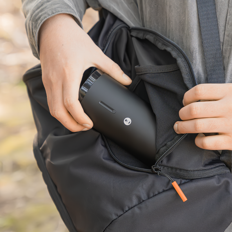 Taimo Small Tornado Portable Electric Coffee Grinder Compatible with Hand Brewed Italian Outdoor Camping Coffee Machine Grinder Small Tornado 01S Portable Electric Grinder | Black