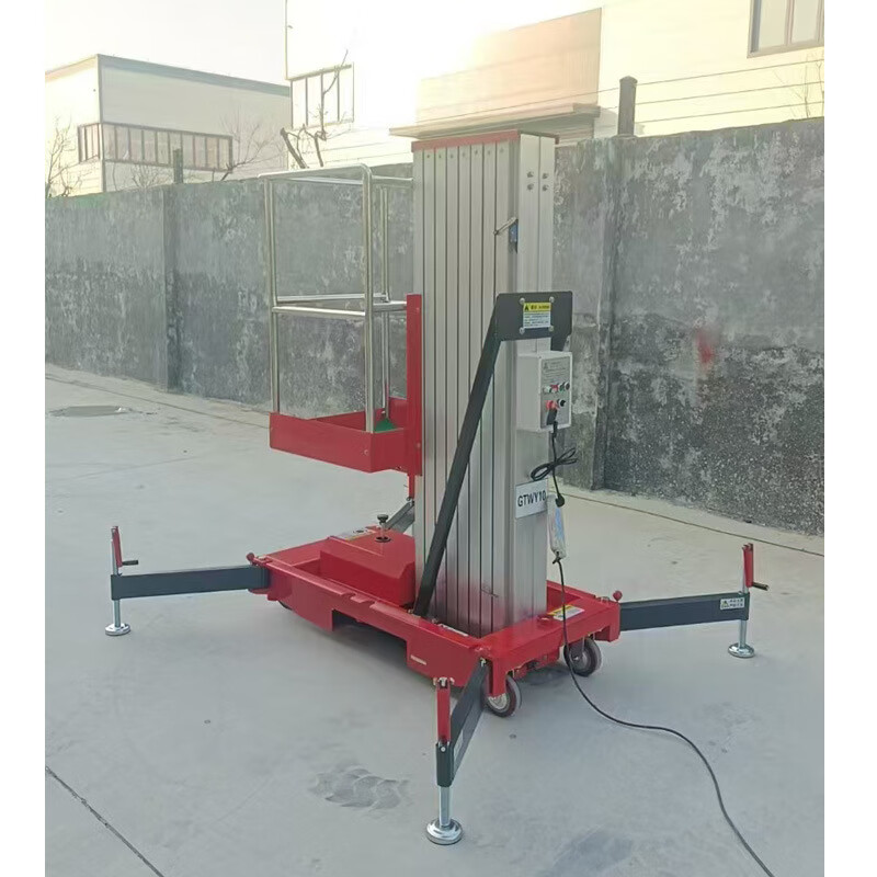 Jiang Zhiai aluminum alloy lifting platform 6 meters 8 meters ready stock climbing car aluminum alloy lifting platform manufacturer direct supply 8 meters 100 kilograms