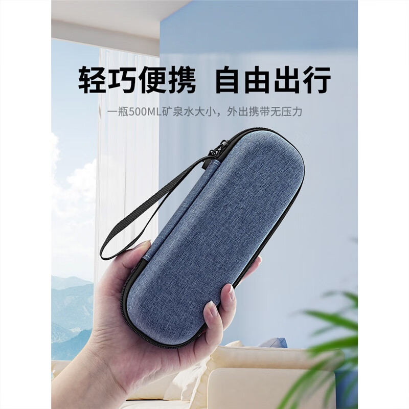 Japan portable insulin refrigerated storage box portable injection pen storage bag household small thermal insulation practical set Dragon Blue + 2 ice bars long-lasting protection