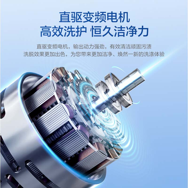 Haier's 25th New Product丨12kg Fully Automatic Pulsator Washing Machine Direct Drive Frequency Conversion Level One Energy Efficiency Seven-Dimensional Shock Absorption + Super Clean Washing + Glass Top Cover XQB120-BZ20X1