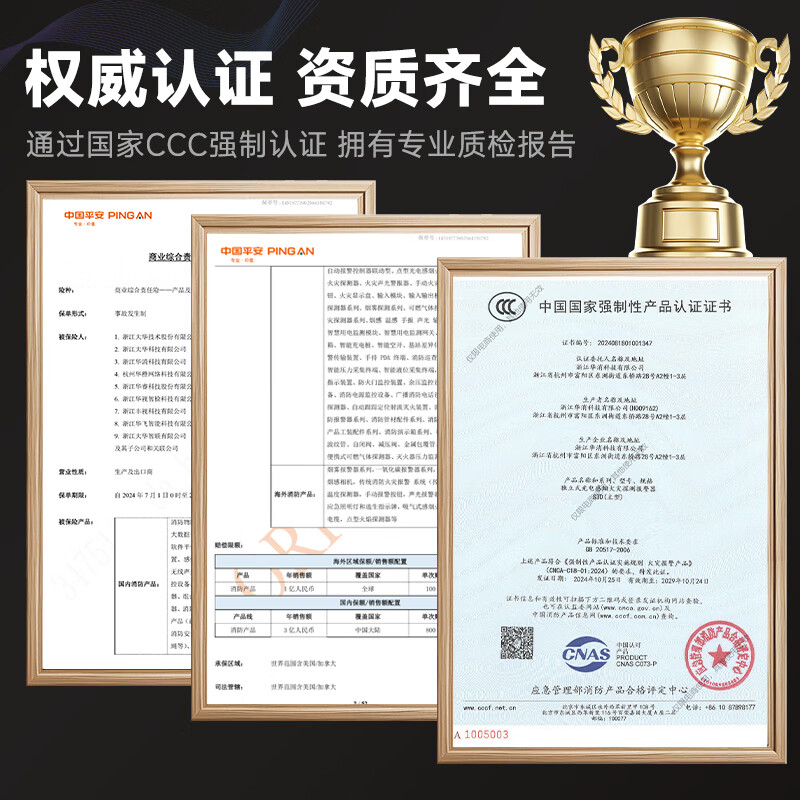 Dahua Dahua smoke alarm household smoke detector fire alarm detector 3c school restaurant hotel office building commercial 5-year model S3D national supplement