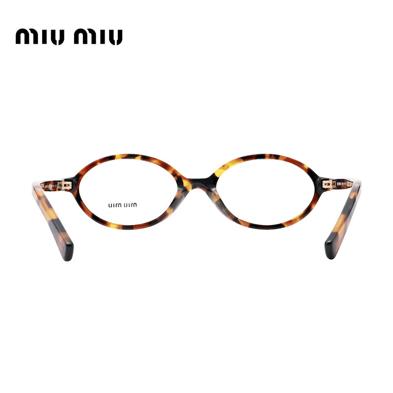 MiuMiu optical glasses frame nerdy women's small round frame myopia glasses frame full frame with lenses 01XV 19P1O1
