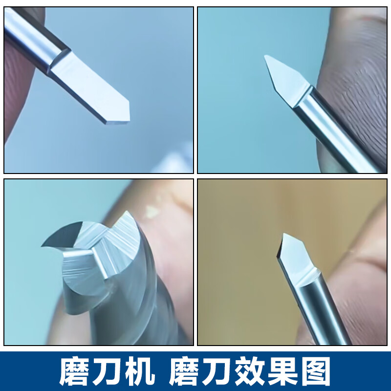 FHJQB Knife Grinder Belt Woodworking Drill High Precision Knife Grinder Hand-cranked Industrial Milling Cutter Grinding Wheel 220V Optical Machine, Not Included Chuck Grinding Wheel Belt